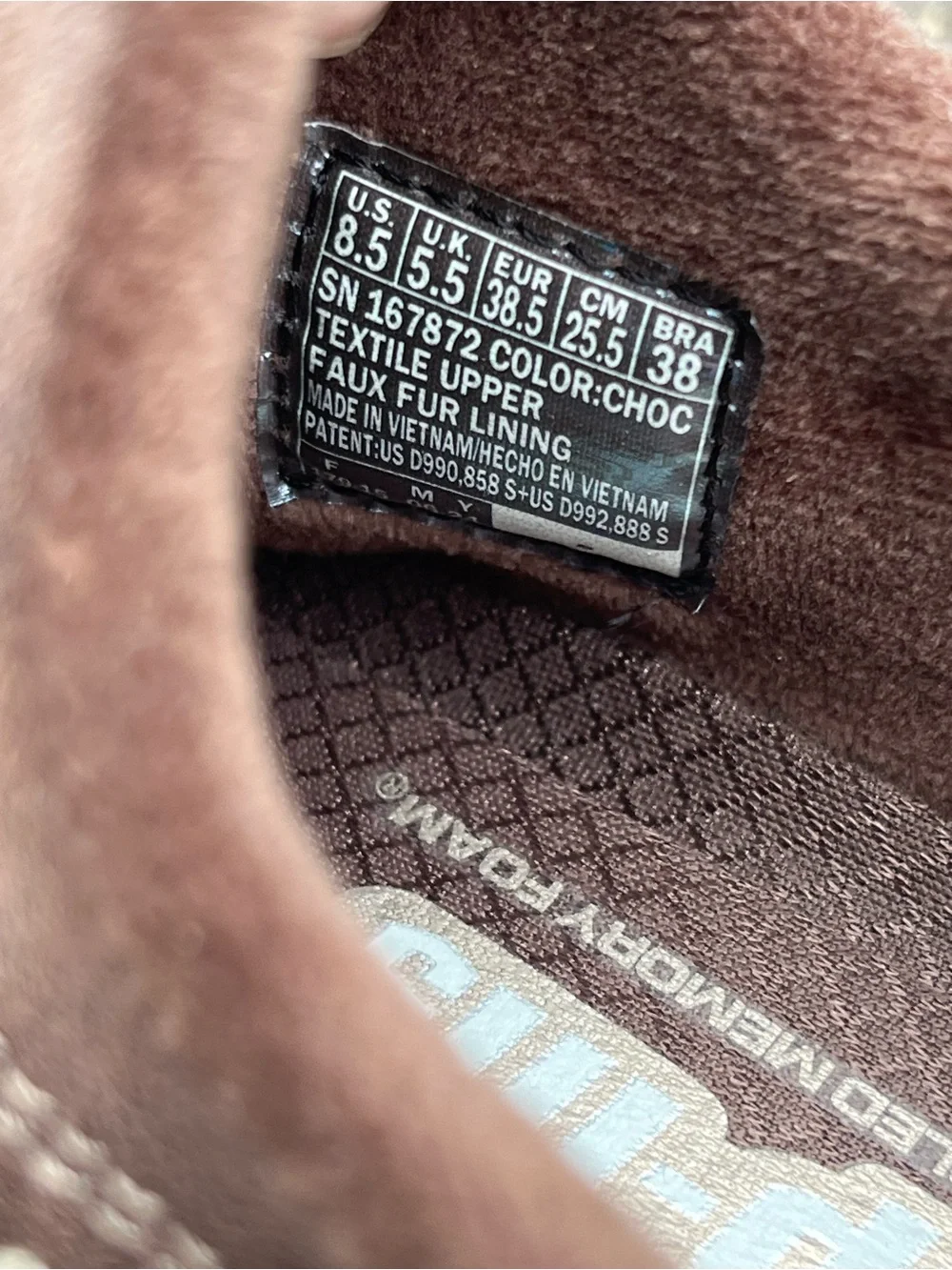 Skechers Slip-ins Easy Going Modern Hour Womens 8.5 Chocolate Brown Shoes NWOT